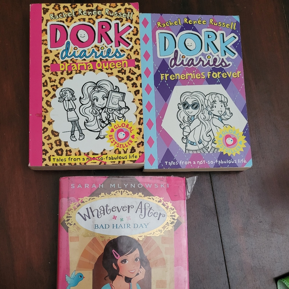 🦋 2 Dork Diaries 'Tales and 1 Whatever after